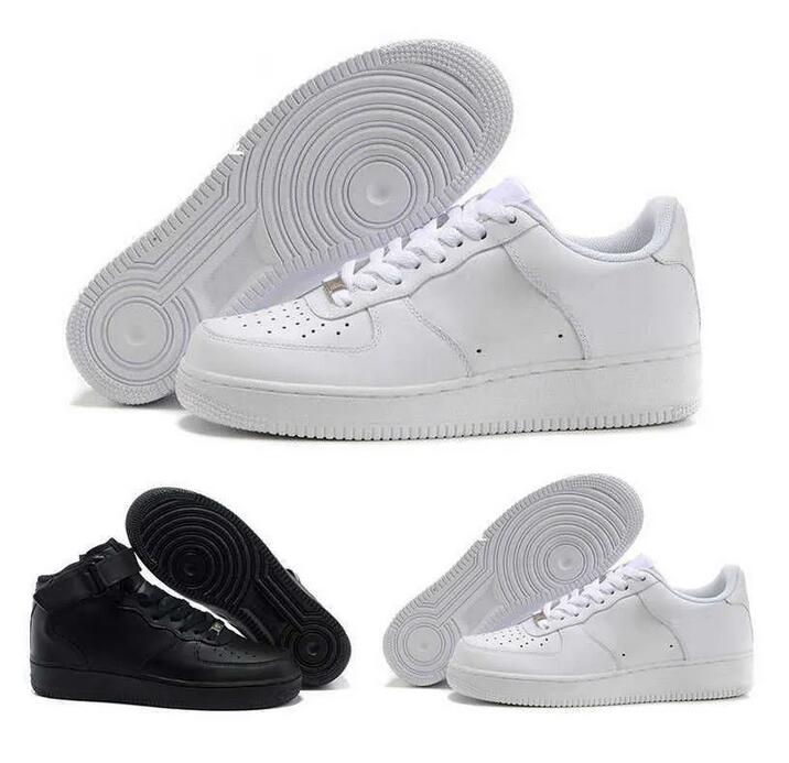 

Wholesale 2022 New Designers Outdoor Men Low Skateboard Shoes af1 One ForceS All White Black Wheat Airs High Women Running Sports Sneakers Size a2, Red white