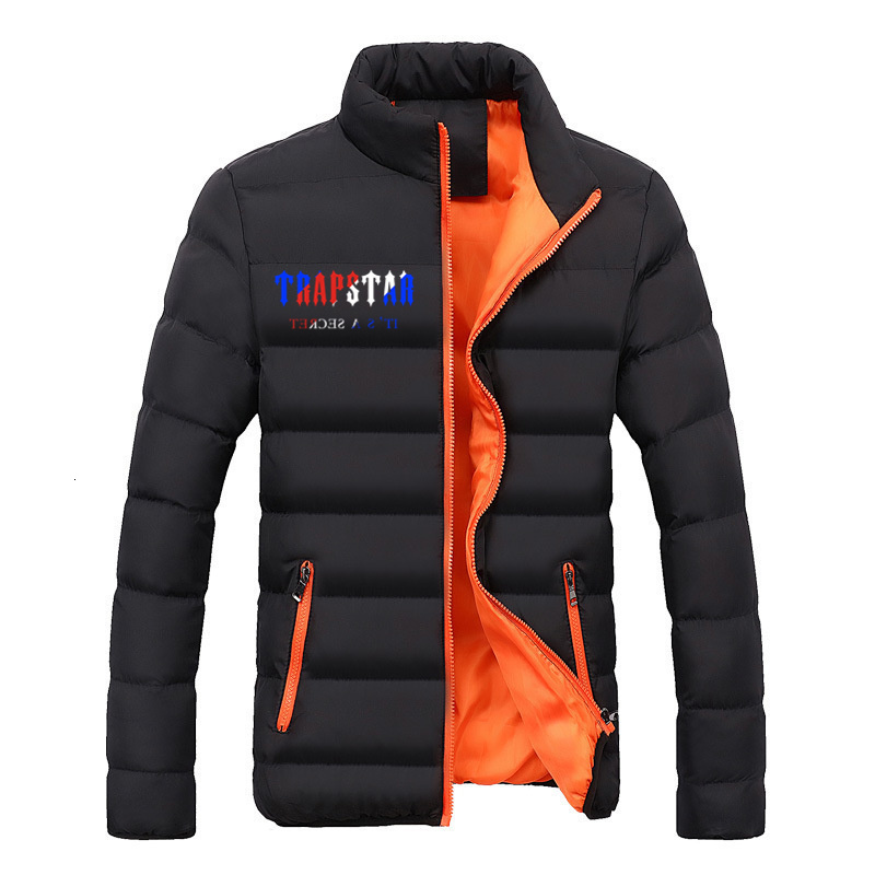 

Men s Down Parkas Trapstar Winter Casual Jacket Korean Street Future Millennium Style Warm and Comfortable Golf Zipper 221208, Blue