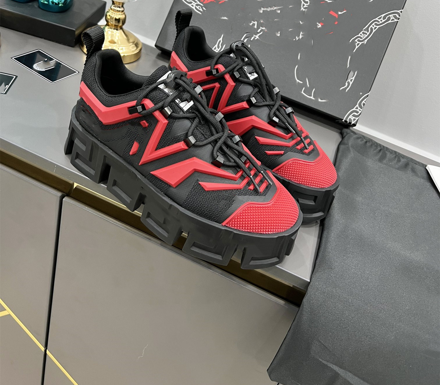 

SHOES V01 designer top version handmade custom 2022 new Fanjia fashion casual sneakers