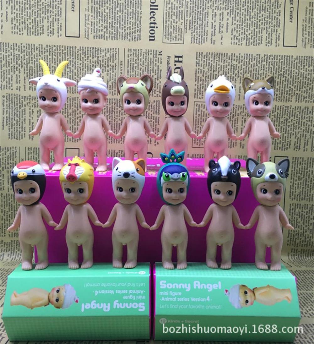 

Funny Toy Funny 12pcs lot Cute Sonny Angel Laduree Mini Figure One Assorted Collectible Kewpie Doll baby Toys PVC model Kids23124068698