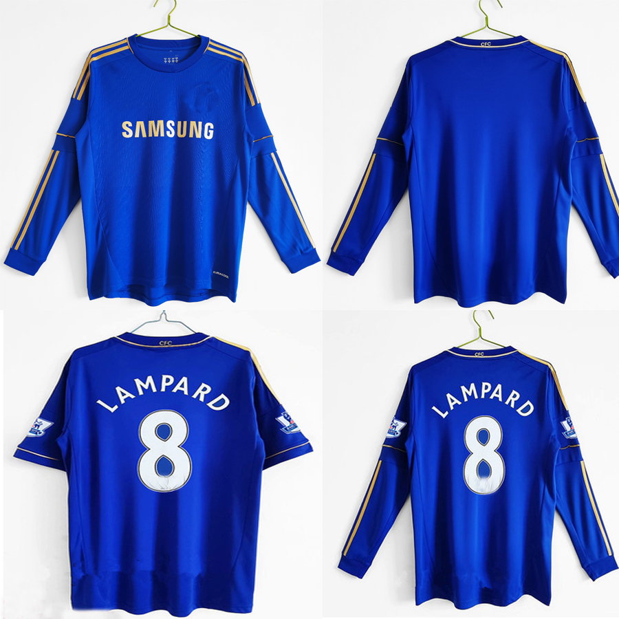 

Retro Soccer Jersey 2012 13 Drogba Torres Lampard Final Vintage Classic Maillot Football Shirts Long Short Sleeve Men Kids Top Uniform Camisetas Home Away de Futebol, 2012 2013 blue home jersey top chelse..
