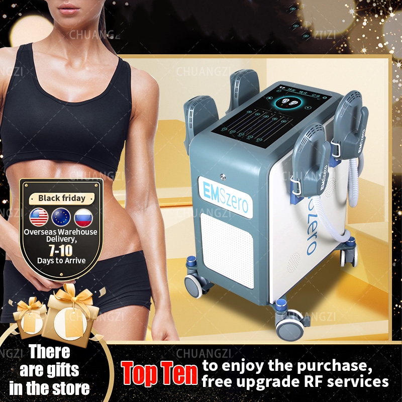 

DLS-EMSLIM EMS RF Massager Machine Weight Stimulate Fat Muscle Slimming Sculpt Tesla Home Appliances Nova NEO RF CE Emszero