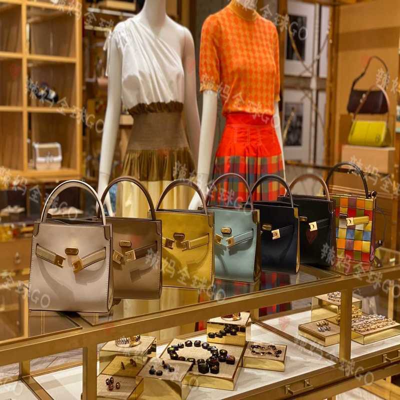 

Designer Luxury Women Bag Torys Handbag TB Fashion Inclined Shoulder Bags Versatile Purses Tories Burchs Totes Large Capacity Saddle Coal Wallet 7A Quality WF, Pink meadow sweet