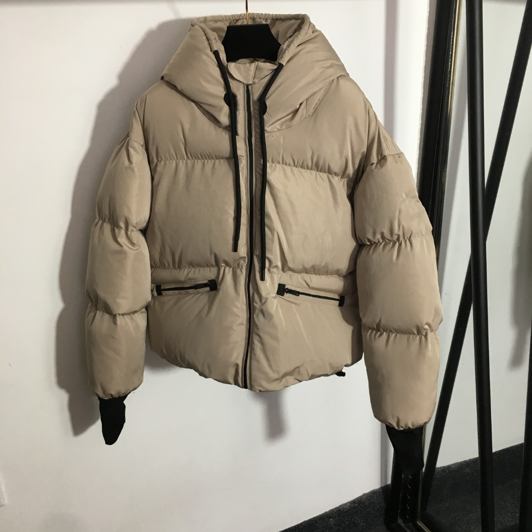 

Women  Down Parkas Winter Arrival Regular Length Warm Coat Over Size Style 221208, White