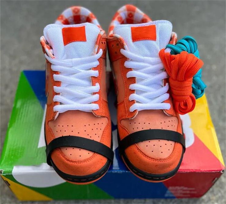 

2022 Release Authentic Concepts Low Orange Lobster Shoes sb dunks Outdoor Purple Green Red Blue Men Women Sports Sneakers With Original box Size US4-13