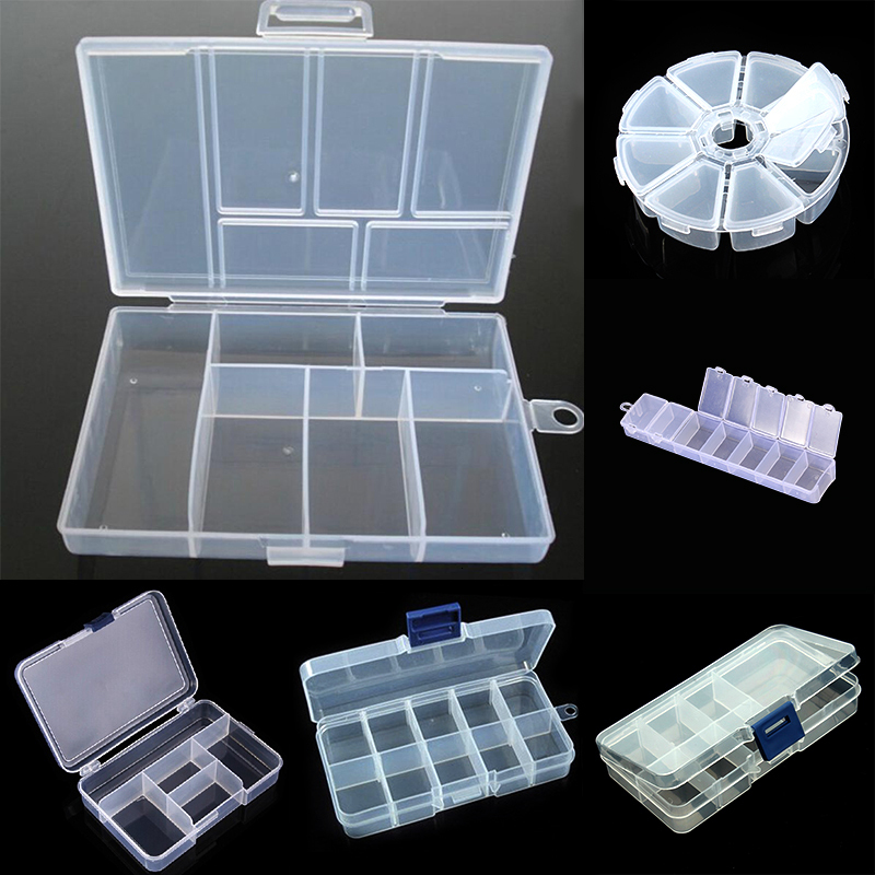

Jewelry Boxes Plastic Tool Box Adjustable Craft Organizer Storage Beads Bracelet Packaging Wholesale 221208