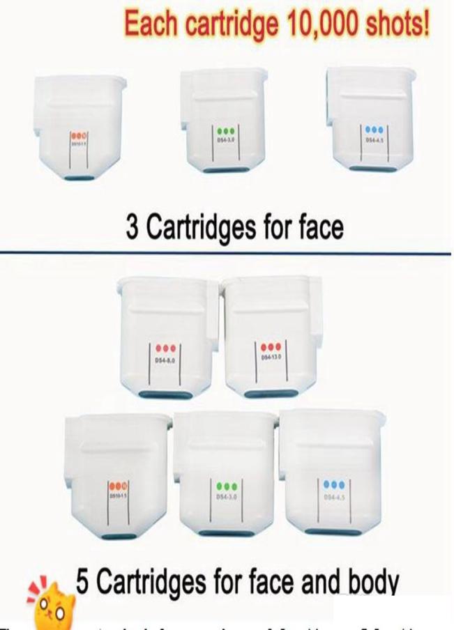 

Replace Cartridge Tips 10000 Flash for High Intensity Focused Ultrasound HIFU Vaginal Machine Face Skin Lifting Wrinkle Removal Be1526007