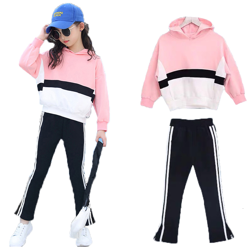 

Clothing Sets Girls Clothing Sets Fashion Children Hooded Sweatshirt Coat Pant Set Baby Girl Sports Suit Tracksuit Outfits Kids Clothes Set 221208, As picture