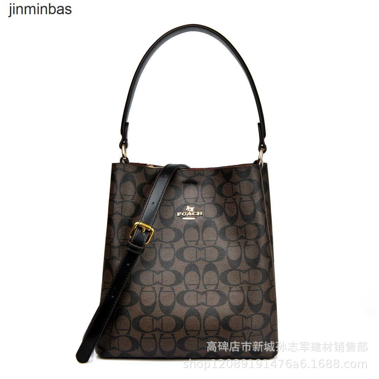 

50% Discount in Stores 2023 Fashion Bag Fashion Bucket Mini New Single Shoulder Msenger Hand, Brown a