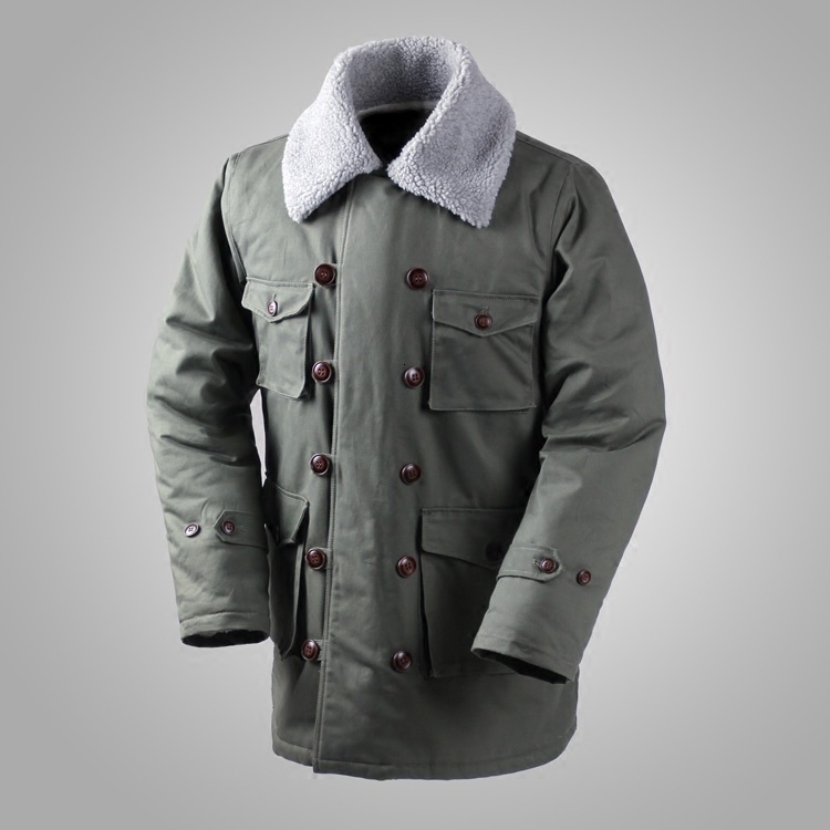 

Men s Down Parkas German Connie Major Military Jacket M1909 Combat Coat Winter Army Outwear 221208, Beige
