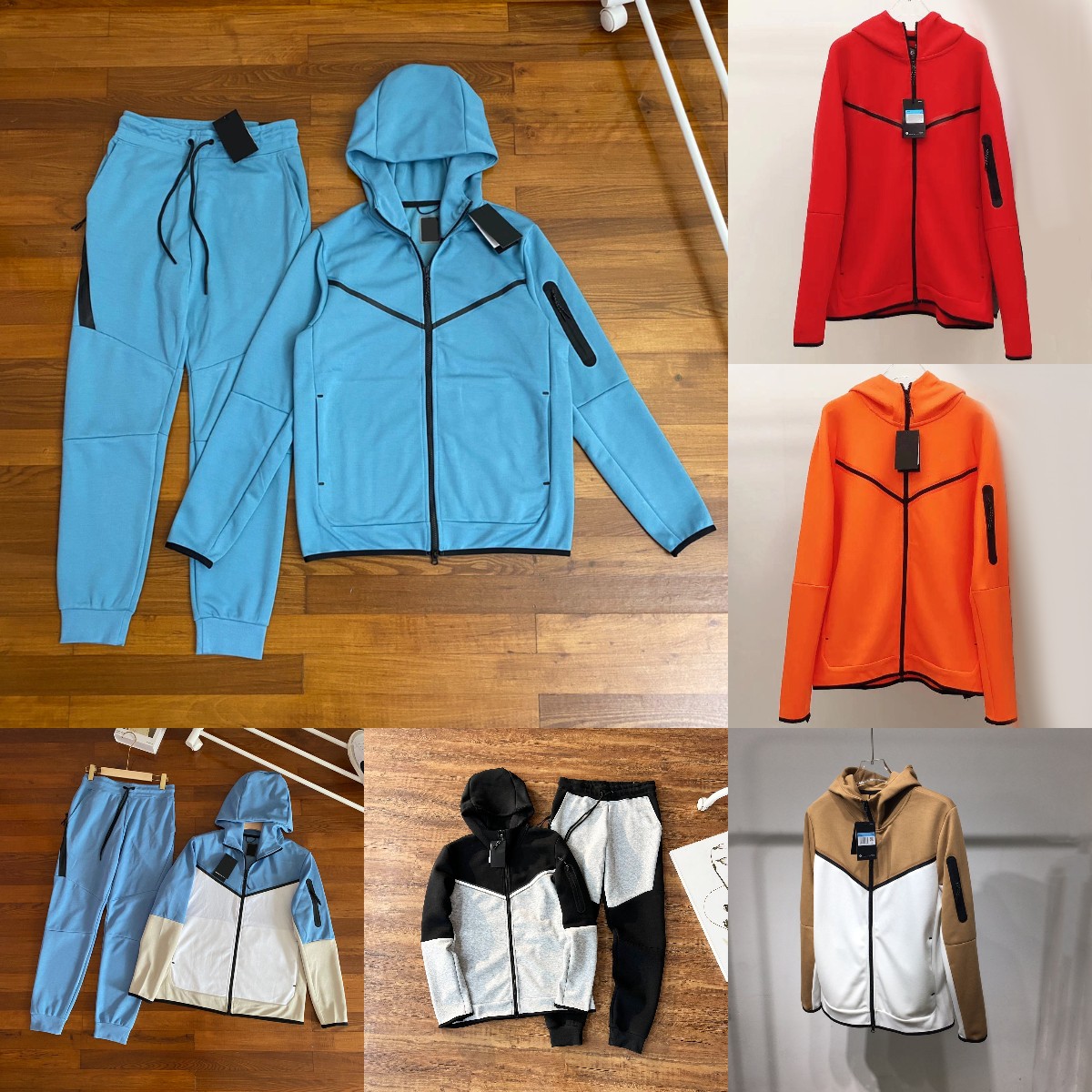 

Thick Designer Sportswear tech fleece Tracksuits for mens woman full zip hoodie pant tracksuit men sports Pants jogger Trousers Bottoms techfleece Man Joggers, 18 jacket