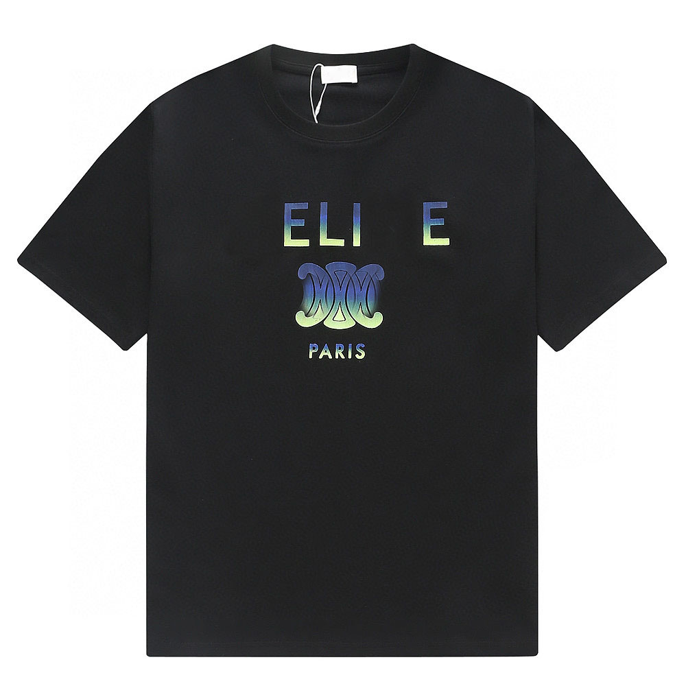 

2022ss spring and summer new shirt high grade cotton Sweatshirts printing short pants sleeve round neck panel T-Shirt Size s-m-l-xl-xxl-xxxl Color black white 20-191, Gray