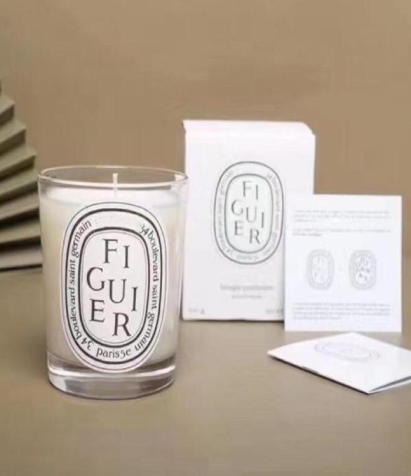 

Set Dupe Diptyque Solid Perfume Fragrance Candle 200g BAIES FIGUIER with Gift Box YQ09114670116