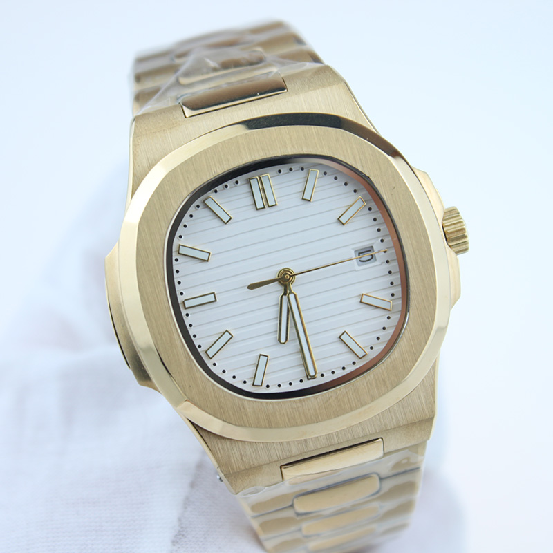 Classic men&#039;s watch automatic mechanical waterproof glow-in-the-dark business leisure steel watches-image-827201354