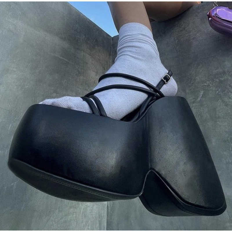 

Sandals Women Sandals 2022 New Fashion Platform Female Pu Wedges Party Shoes Ladies Buckle Straps Solid CIlor Peep Toe Wedding Footwear T221209, White