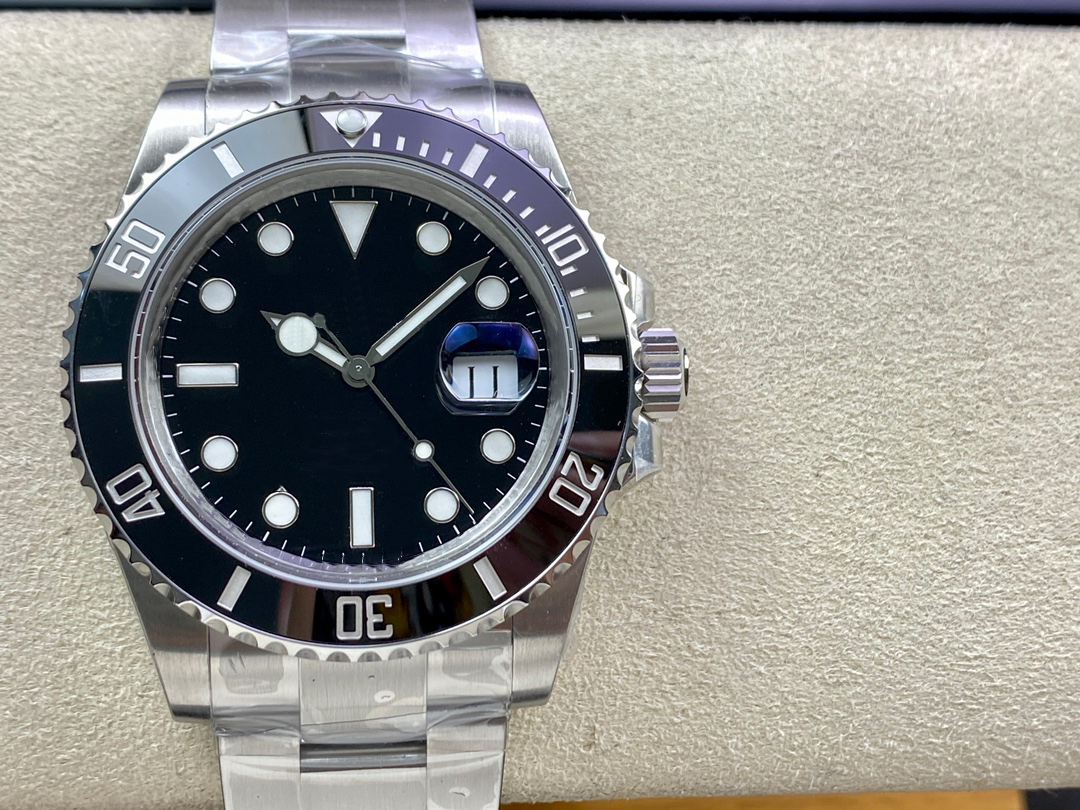 

Glide Lock Luxury Ceramic Bezel Sapphire Men watch 2813 Mechanical Automatic Movement SS Fashion Watch men's designer Watches