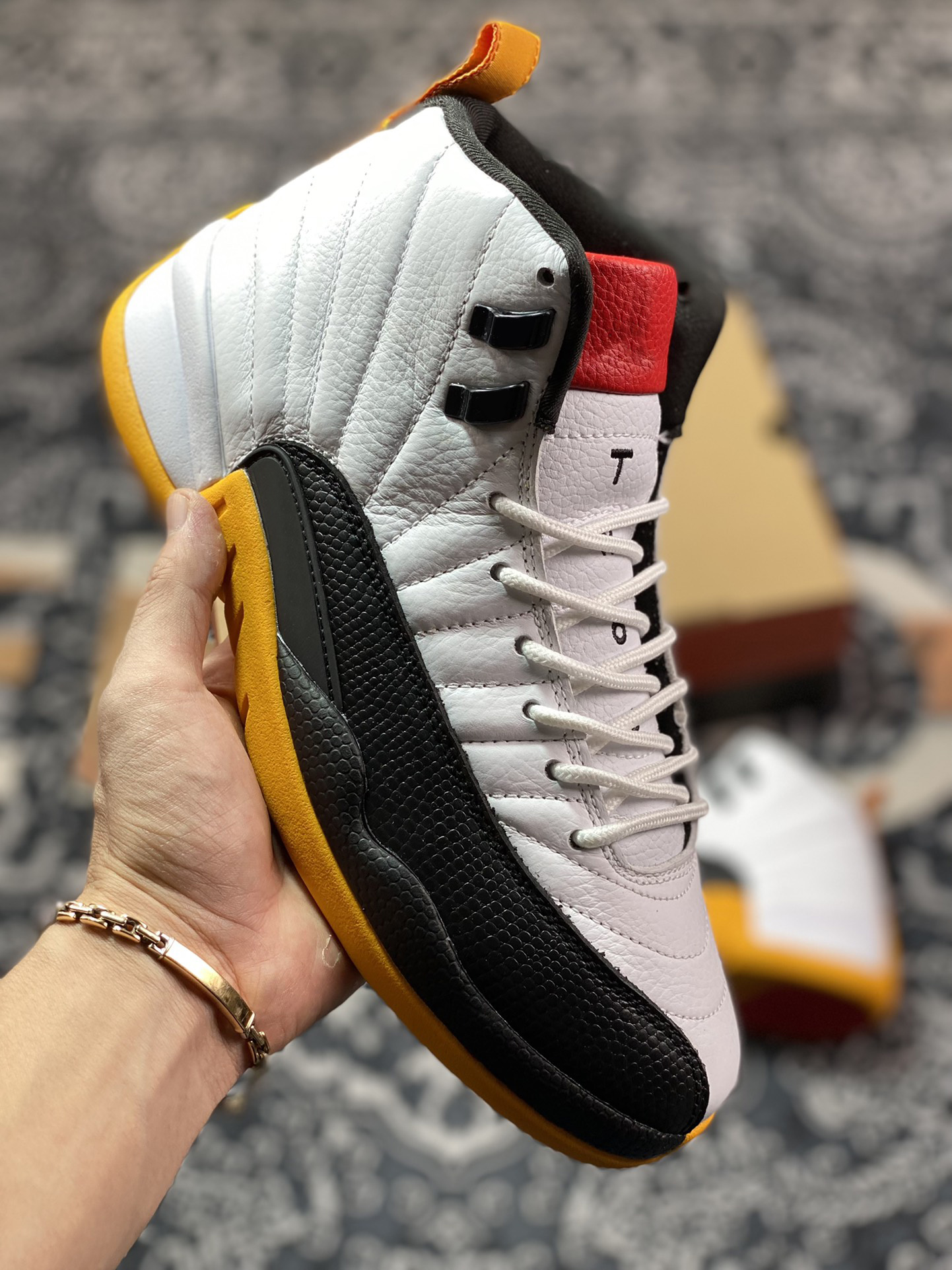 

Shoes Jumpman Authentic 12 25 Years in China Sneakers Black Taxi Varsity Red 12S Flu Game Brilliant Orange Retro Real Carbon Fiber Sports, #1 stealth