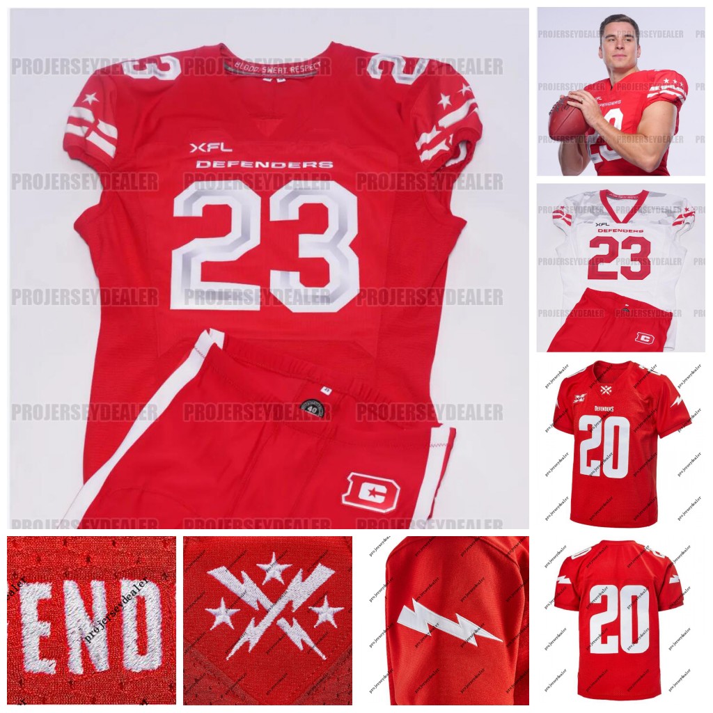 

DC Defenders 2023 XFL Football Jerseys Ta'amu DeJuan Neal Briley Moore-McKinney Michael Joseph Lucky Jackson Jequez Ezzard Reggie Northrup D'Eriq King Wallace, 2023 home womens s-2xl