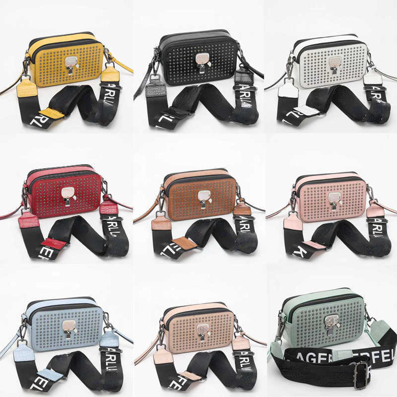 

Mens bag Crossbody Shoulder Bag Karl Designer Messenger bags Mini Wallet Fanny Pack Double Zip Luxury women purse, Red