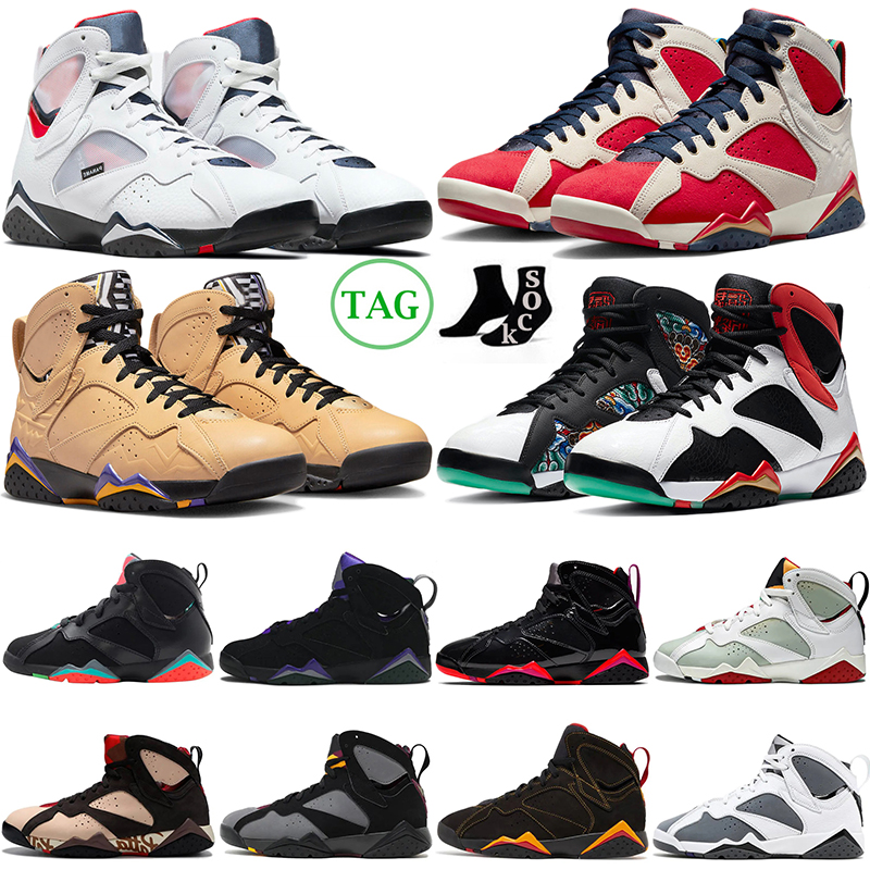 

7 Men Basketball Shoes Jumpman 7s New Sheriff in Town Pure Money French Blue Flint Citrus China Mens Womens Trainers Outdoor Sports Sneakers cheaper