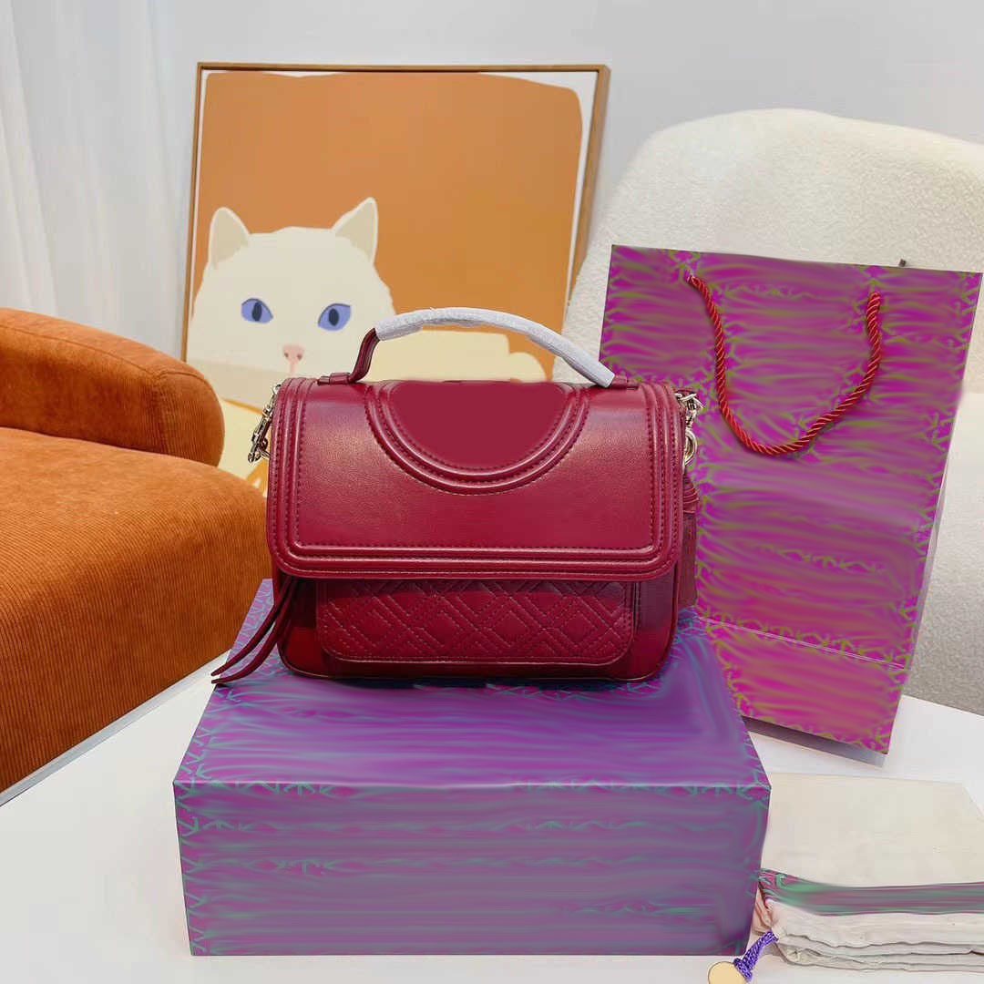 

Shoulder Bag Designer Crossbody Bags women Leather Handbag chain bag Tote diamond Messenger Fashion Shopping Wallet Satchel 220926, Red--style 1