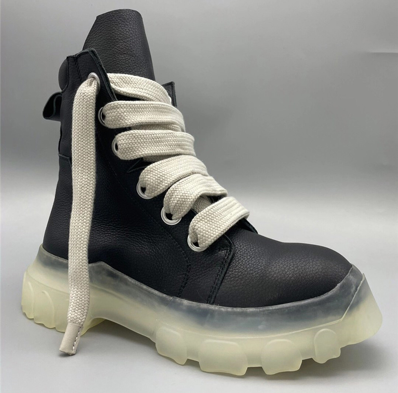

Modern Men Ankle Boots Genuine Leather Lace-up Thick Sole Height Increasing Street Style Fashion Men Shoes, General quality c