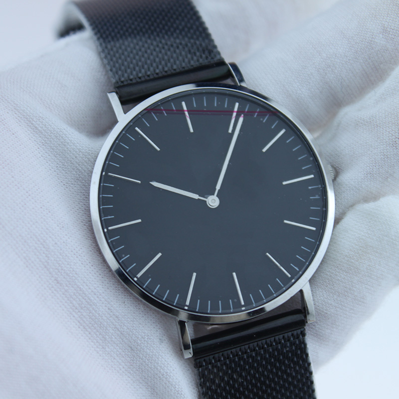 Durable Stainless Steel Wristwatch with Hardlex Glass and Quartz-Battery for Men and Women-image-827208822