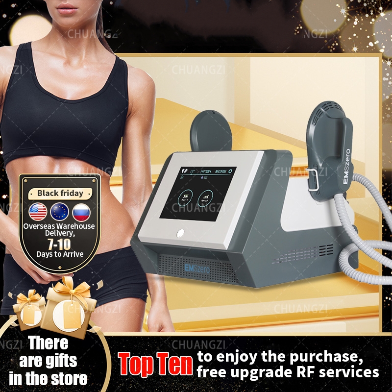 

DLS Emslim Neo RF Equipment Machine 14 Tesla Hi-emt Body Sculpt Fat Loss Emszero With 4 Handles build muscle NEO Pelvice