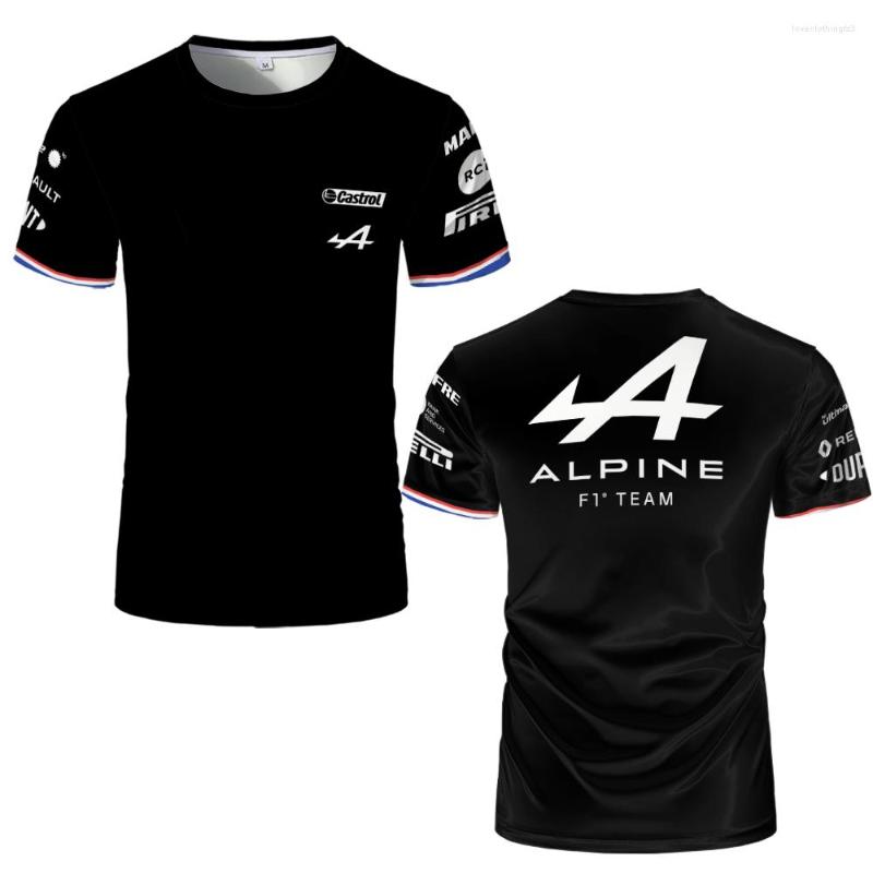 

Men's T Shirts F1 Alpine T-Shirts Formula One Alonso Team Racing Car 3D Print Streetwear Men Women Fashion O-Neck Shirt Kids Tees Tops, Etf3d220911z