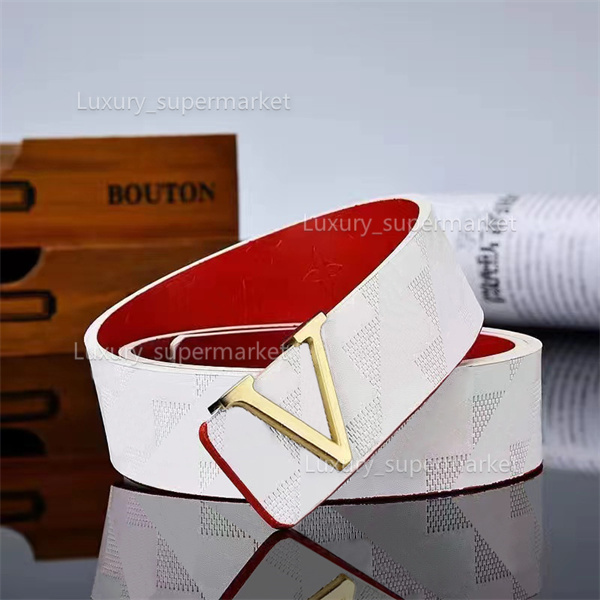 

Fashion buckle genuine leather belt Width 40mm 15 Styles Highly Quality with Box designer men women mens belts AAA11