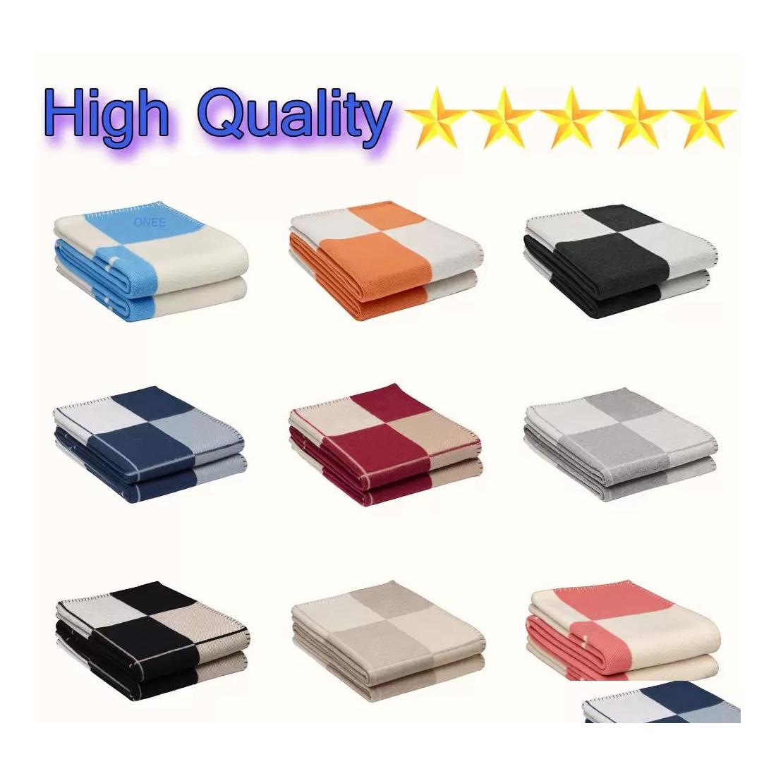 

Blankets Letter Cashmere Designer H Blanket Crochet Soft Wool Shawl Portable Warm Plaid Sofa Travel Fleece Knitted Throw Ca Homefavor Dhbul