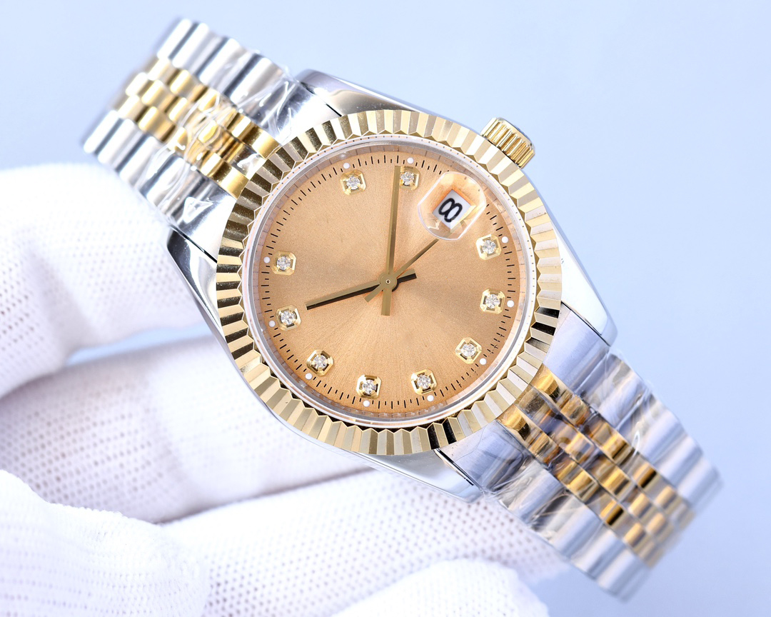 

mens automatic gold Mechanical Watches women dress full Stainless steel Sapphire waterproof Luminous Couples Wristwatches