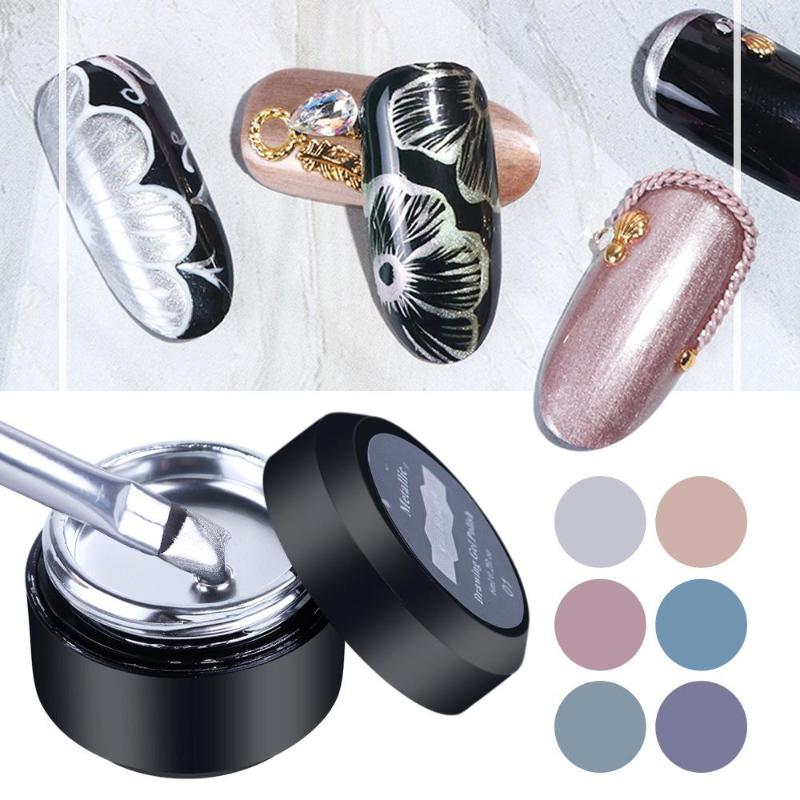 

Nail Gel Varnish High Quality Polish Er Price Plastic Bottle Bright Color Glitter, 02