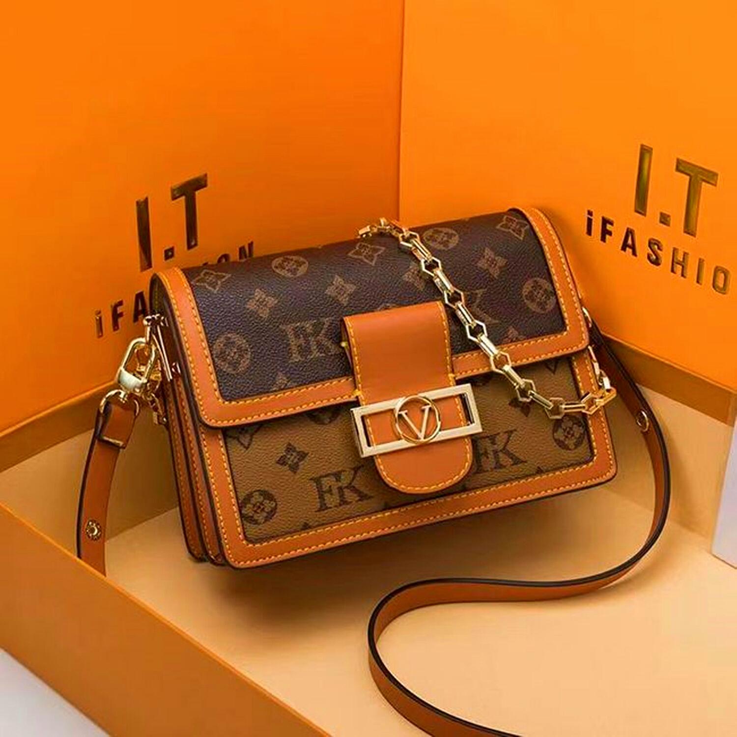 

LOUIS VUITTON LV Luxurys Designers Shoulder Bags Mini Dauphine Chain Wallet Cross Body Bag M68746 M44580 M44391 Monograms Lock MM Fashion Crossbody Handbags, Customize