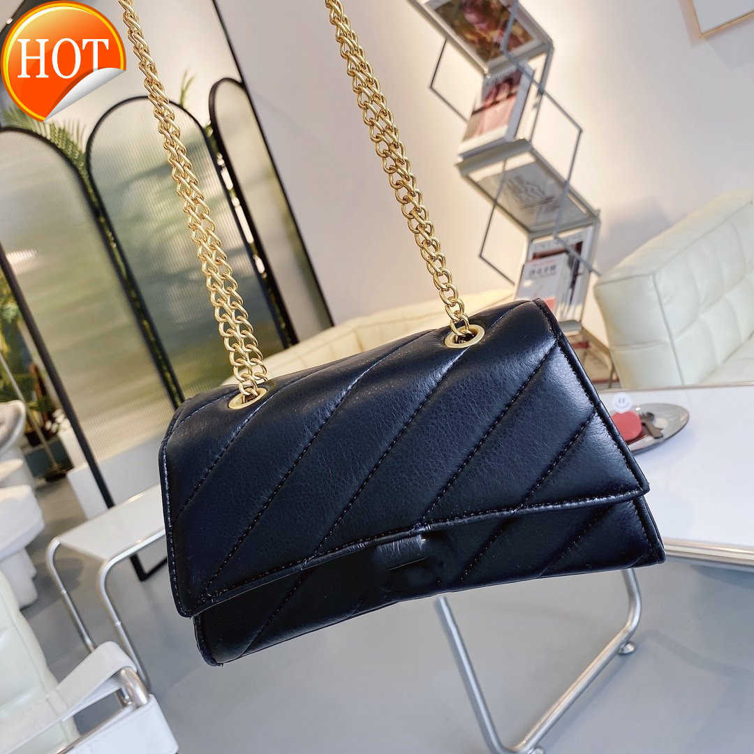 

Luxury Designer Shoulder Bags Women's Fashion Texture Hourglass Bag Multi-functional Portable Single Shoulder Crossbody Bag Gift Box Packaging Factory Direct Sale