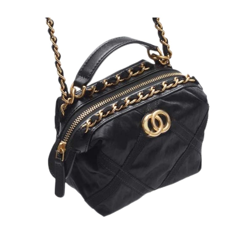 

Classic Hobos handbags crossbody bag designer bags messenger handbags canvas wholesale Chest pack lady Composite chains canva c card holder, Black