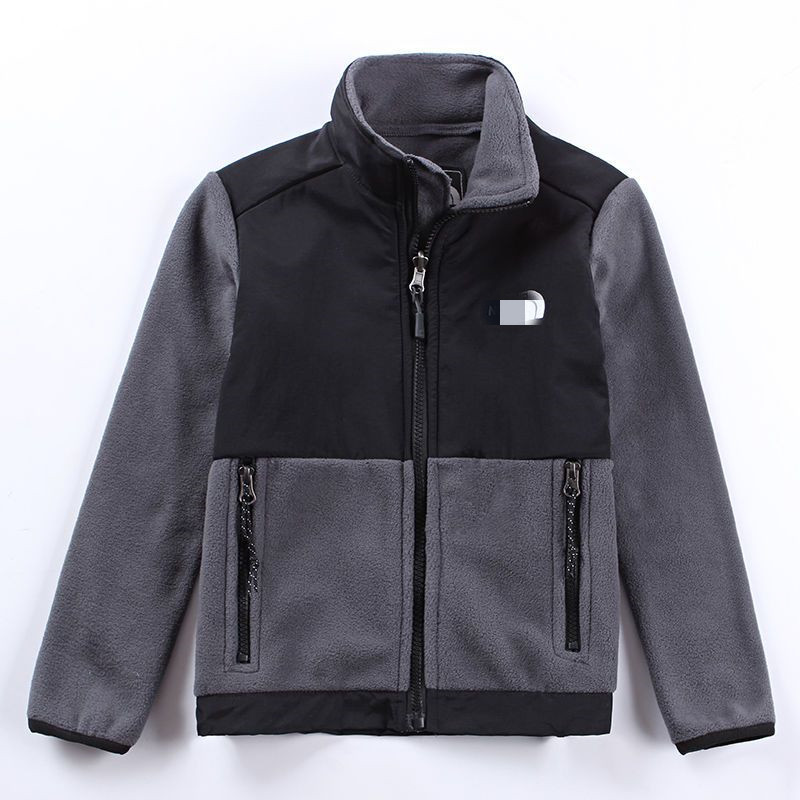 

North Designer black Boys Girls Coats Cost-effective outdoor warm loose jacket blazer, Gray
