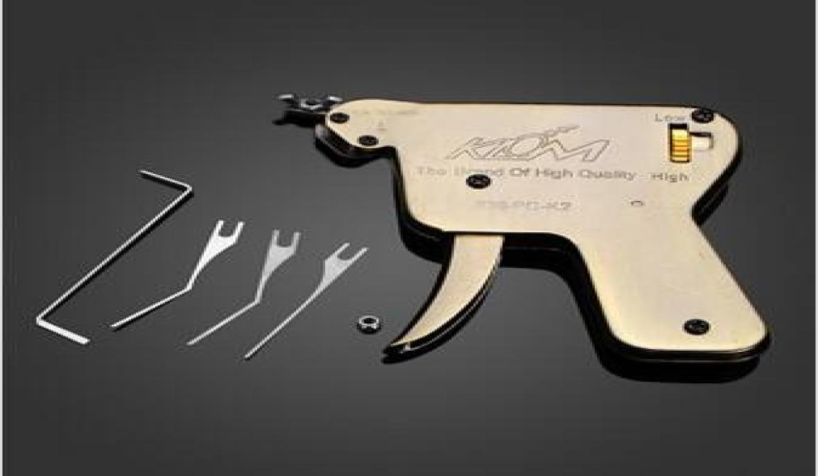 

KLOM Genuine Manual Lock Pick Gun Locksmith Tool Door Lock Opener UP or DOWN4234838