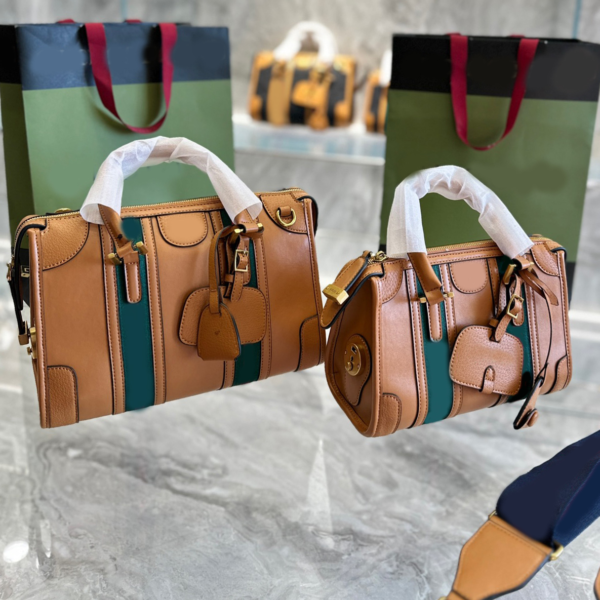 

Pillow bag retro Bags hobo Luxury 2023 Top Designer Brand Fashion Shoulder Handbags Quality Women Chains Phone Bag Clutch Wallet Cross body Metallic ladys Thread, Army green