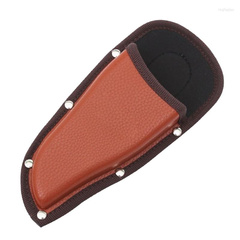 

Storage Bottles 2022 Durable Leather Sheath Pouch Holder Gardening Tools Holster Belt Case For Garden Pruning Pliers Shears Scissors