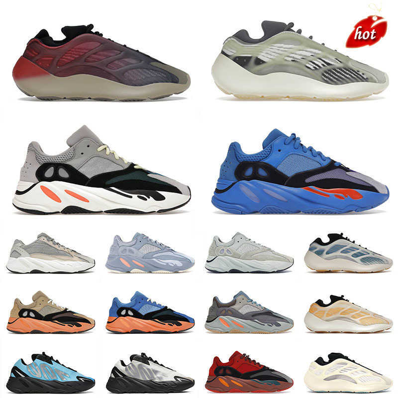 

20232023 Sports 700 v3 Running Shoes Fade Salt Carbon Size 12 v2 Hi-Res Blue Solid Grey Safflower Azareth Bone Bright Cyan Honey Flux Men Women, C24 sun 36-45
