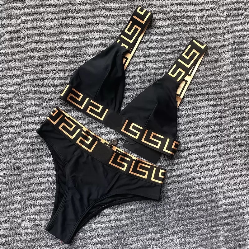 

Womens Bikini Swimwear Sexy Bathing Suits Girl Swimsuit tee Women Swim Suit Bikinis Designer set S-XL, 04