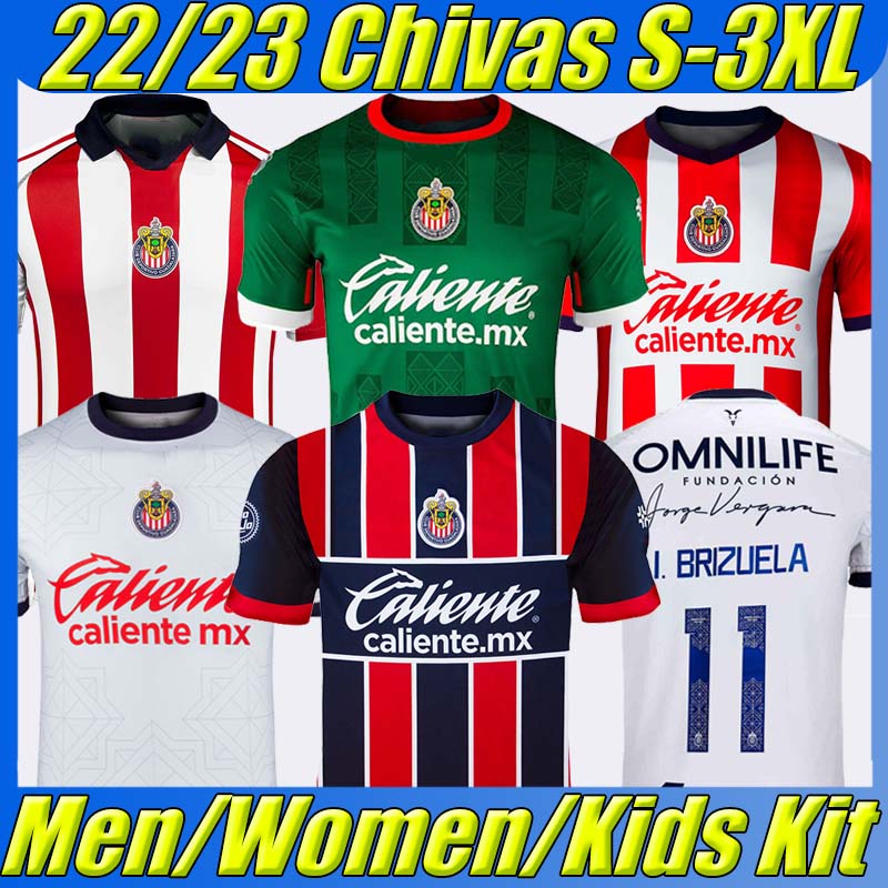 

3XL 2022 2023 Chivas de Guadalajara Soccer Jerseys 22/23 3rd LIGA MX A.ZALDIVAR CALDERON J.MACIAS BRIZUELA A.VEGA PONCE Alvarado HOMBRE men women kids kit football shirt, 22-23 special