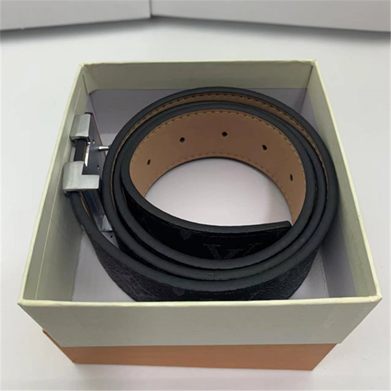 

Men Designers Belts Classic fashion luxury casual letter L smooth buckle womens mens leather belt width 3.8cm with orange box LVS Louisseity Viutonity VUTTONS GGs, High quality belt+gift box