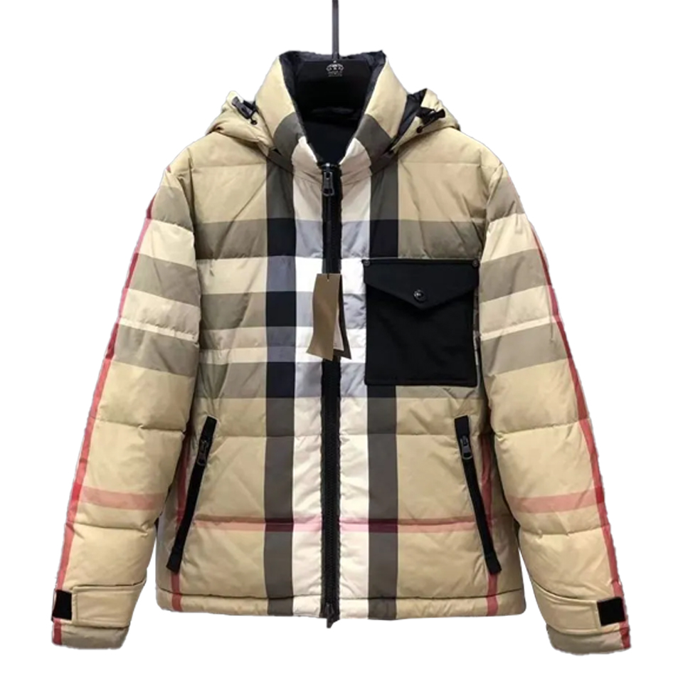 

High luxury two-faced designer down hat jacket alphabet ladies winter coat parka thick clothes outdoor jacket zipper S-2XL size custom fashion outfit Bur