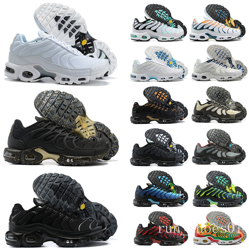 

Tn 2023 Plus Shoes Trainers Triple Black Hyper Blue Mean Green Worldwide Smoke Grey Oreo Mens Womens Outdoor Sport Sneakers 36-46, Color 1