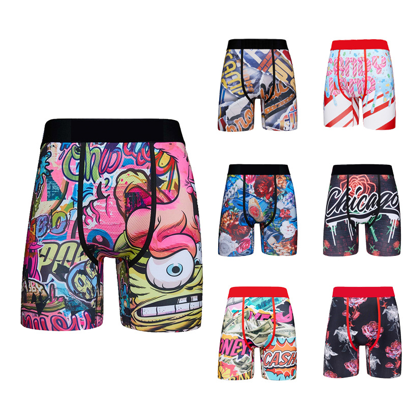 

4pcs lot high qualities underpant 20 colors sexy cotton men boxerss breathable mens branded boxers underwears male psd boxer, Mixed color(underwear)