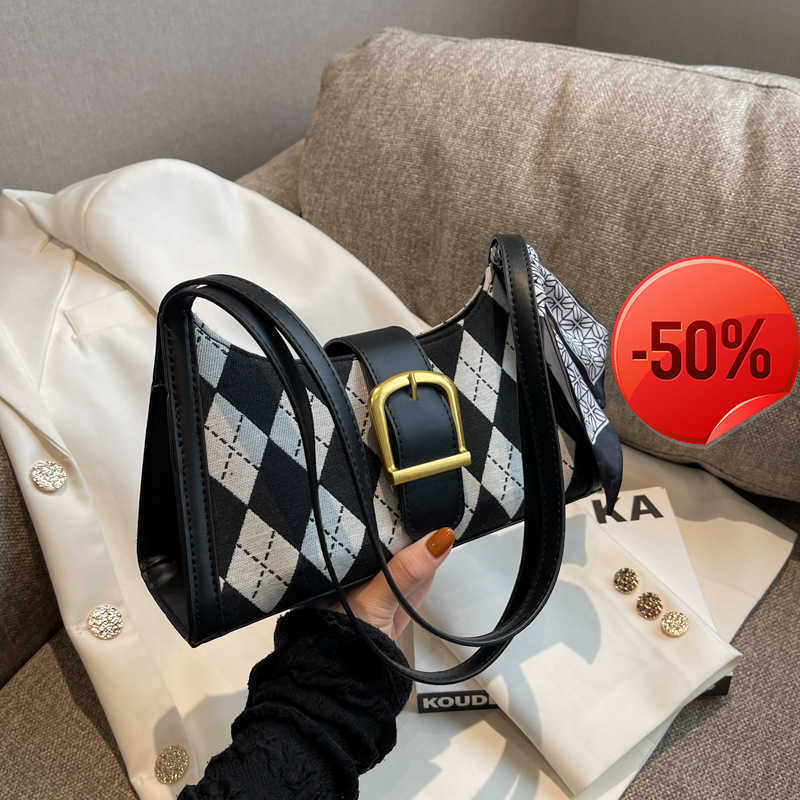

New Clutch Bags for Women Fashion New in Autumn and Winter of 2022 Women's Fashionable Armpit Shoulder Msenger Hand, Black6