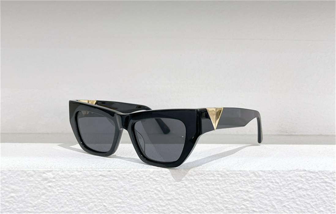 Lunettes de soleil de créateurs rétro de marque vintage pour femmes et hommes pour toutes sortes de visages conception de l'œil de chat carré UV4