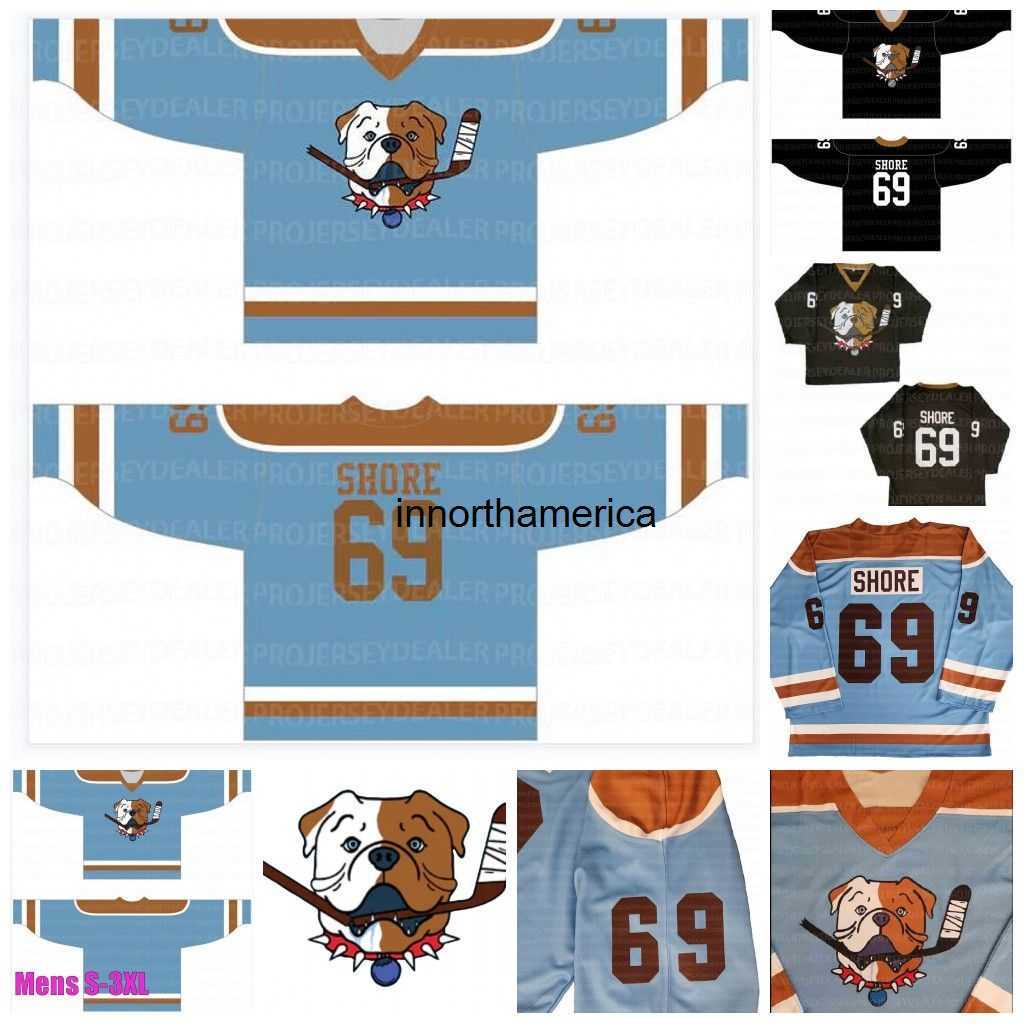 

69 Shoresy SudBery Blueberry Letterkenny Hockey Jersey Black Blue Custom any number any name, Black youth s-xl